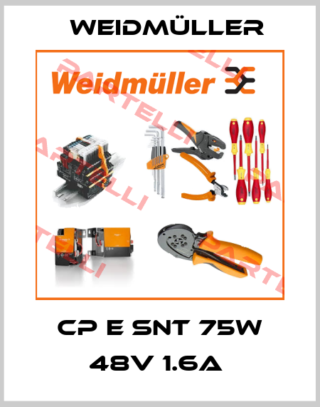 CP E SNT 75W 48V 1.6A  Weidmüller