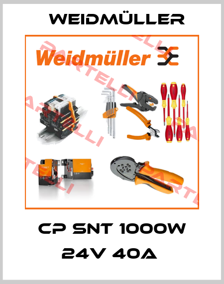 CP SNT 1000W 24V 40A  Weidmüller