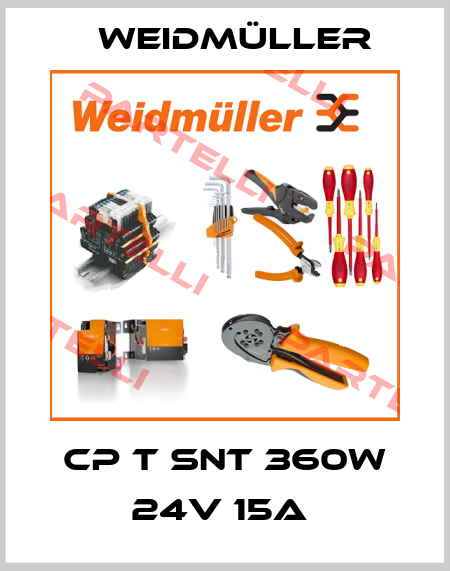 CP T SNT 360W 24V 15A  Weidmüller
