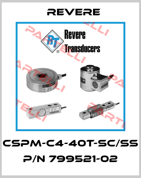 CSPM-C4-40T-SC/SS P/N 799521-02 Revere