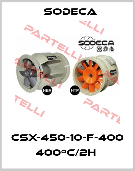 CSX-450-10-F-400  400ºC/2H  Sodeca