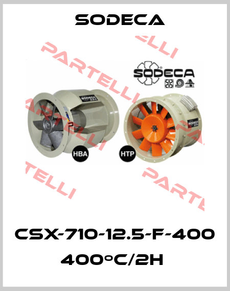 CSX-710-12.5-F-400  400ºC/2H  Sodeca
