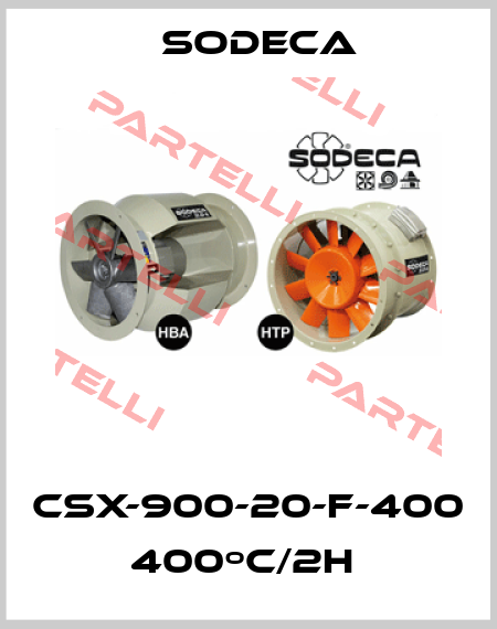 CSX-900-20-F-400  400ºC/2H  Sodeca