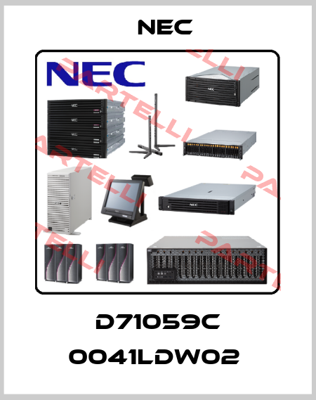 D71059C 0041LDW02  Nec