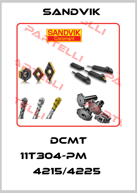 DCMT 11T304-PM          4215/4225  Sandvik