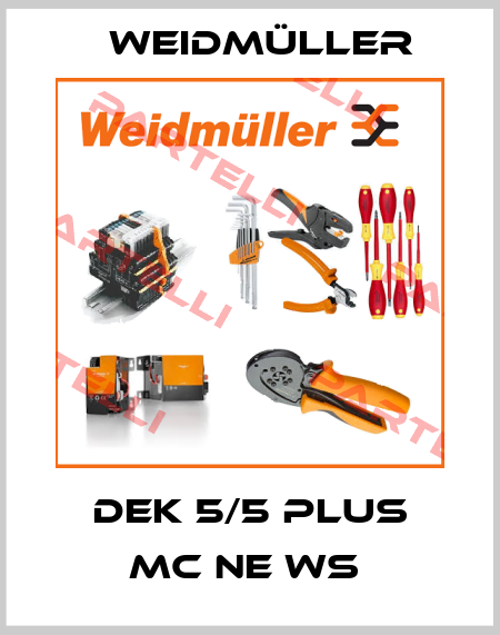 DEK 5/5 PLUS MC NE WS  Weidmüller