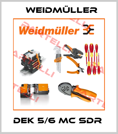 DEK 5/6 MC SDR  Weidmüller