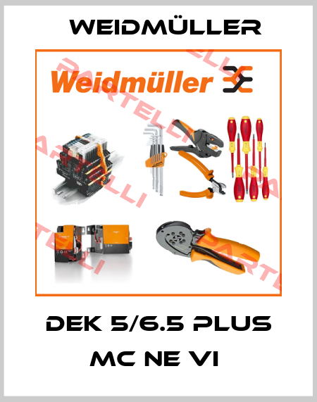DEK 5/6.5 PLUS MC NE VI  Weidmüller