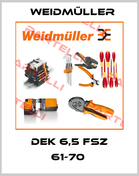 DEK 6,5 FSZ 61-70  Weidmüller