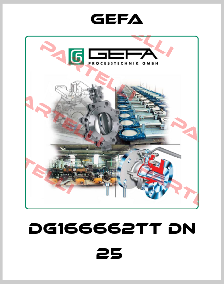 DG166662TT DN 25  Gefa