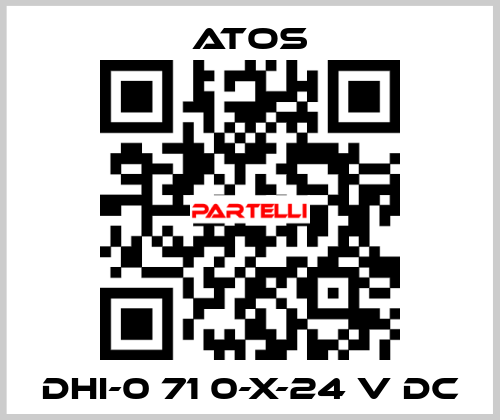 DHI-0 71 0-X-24 V DC  Atos