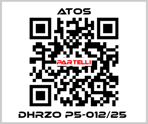 DHRZO P5-012/25  Atos