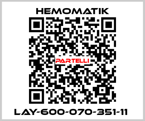 LAY-600-070-351-11  Hemomatik
