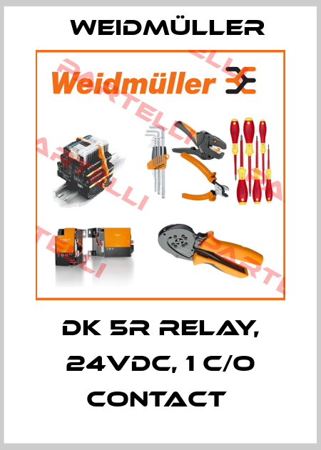 DK 5R RELAY, 24VDC, 1 C/O CONTACT  Weidmüller