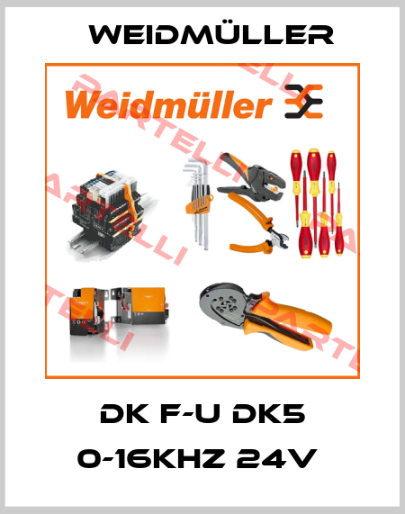 DK F-U DK5 0-16KHZ 24V  Weidmüller