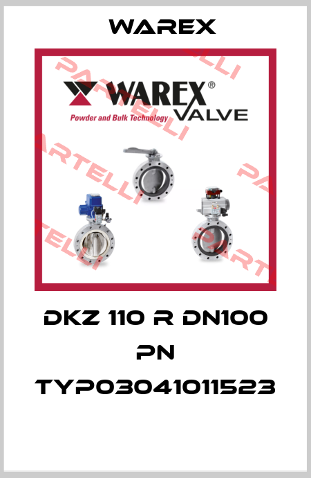 DKZ 110 R DN100 PN TYP03041011523  Warex