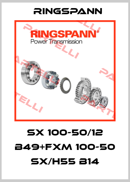 SX 100-50/12 B49+FXM 100-50 SX/H55 B14 Ringspann