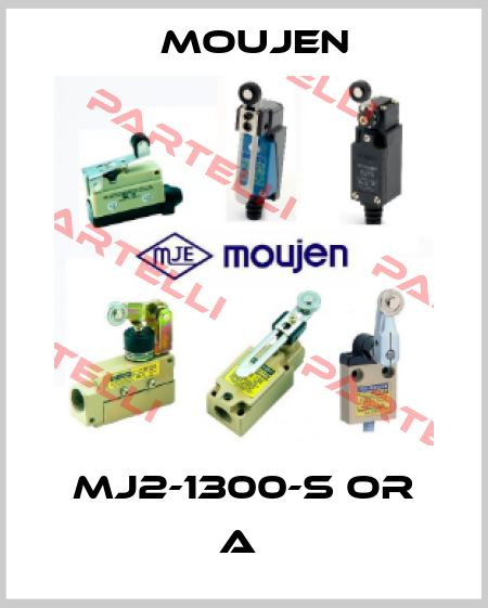 MJ2-1300-S or A  Moujen
