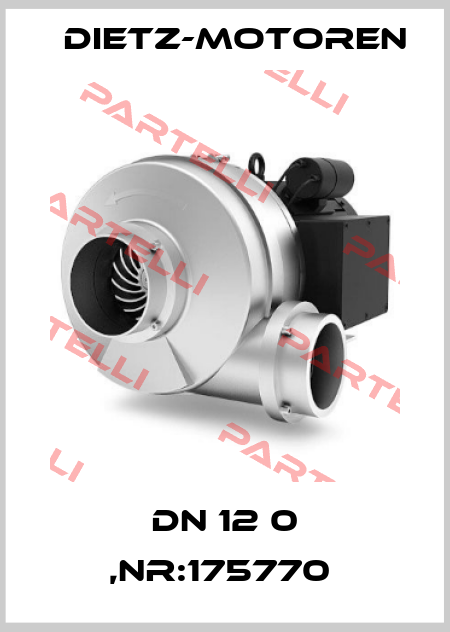 DN 12 0 ,NR:175770  Dietz-Motoren