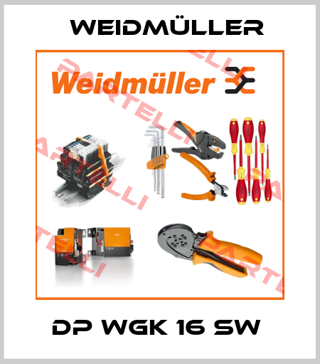 DP WGK 16 SW  Weidmüller