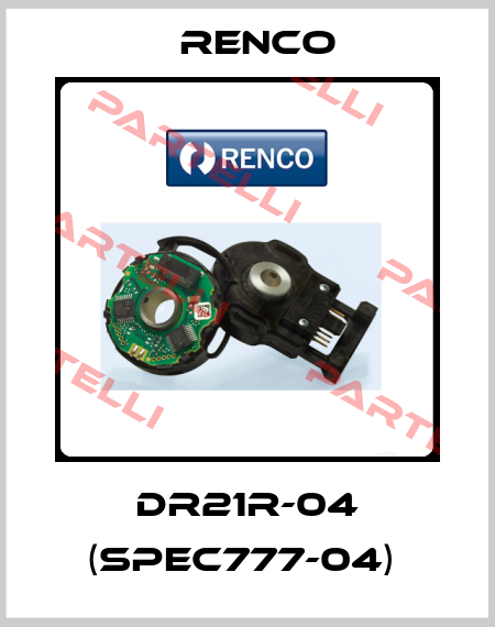 DR21R-04 (SPEC777-04)  Renco