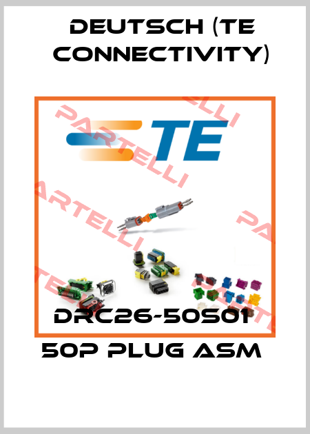 DRC26-50S01  50P PLUG ASM  Deutsch (TE Connectivity)