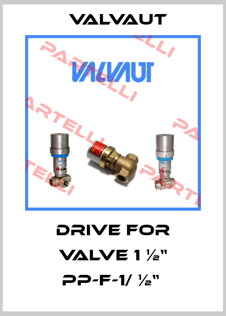 DRIVE FOR VALVE 1 ½“ PP-F-1/ ½“  Valvaut