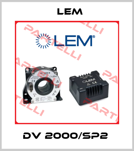 DV 2000/SP2  Lem