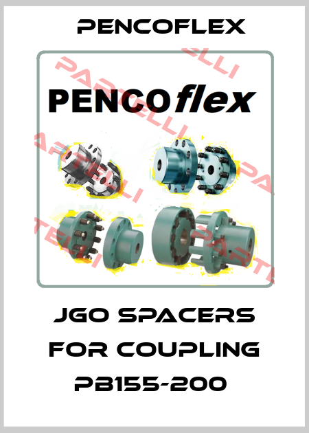 Jgo Spacers for Coupling PB155-200  PENCOflex
