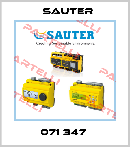 071 347  Sauter