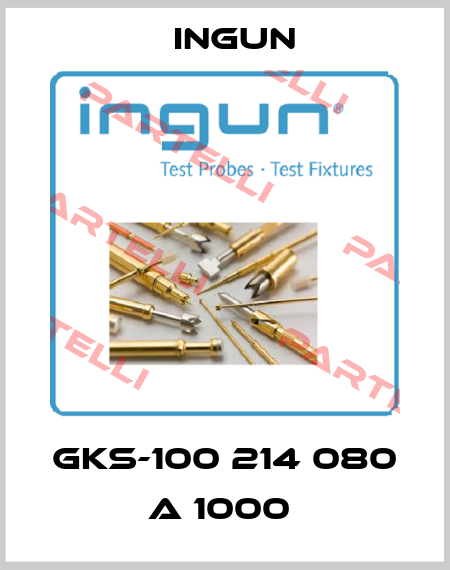 GKS-100 214 080 A 1000  Ingun