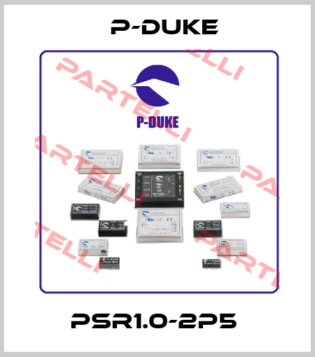 PSR1.0-2P5  P-DUKE