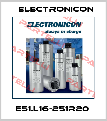 E51.L16-251R20  Electronicon