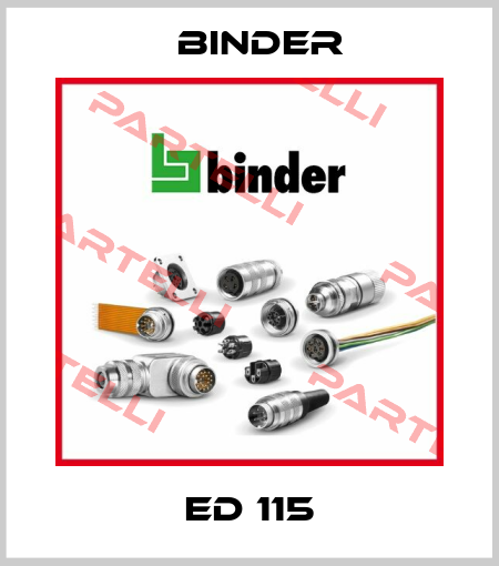 ED 115 Binder