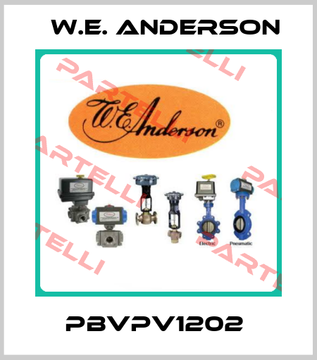 PBVPV1202  W.E. ANDERSON