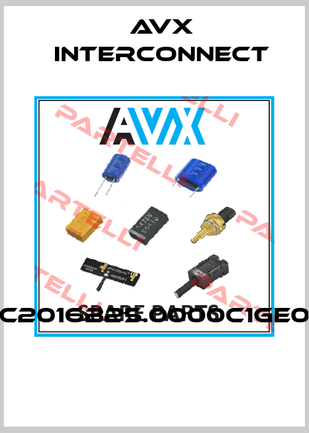 KC2016B25.0000C1GE00  AVX INTERCONNECT