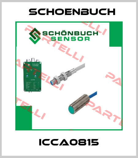 ICCA0815 Schoenbuch