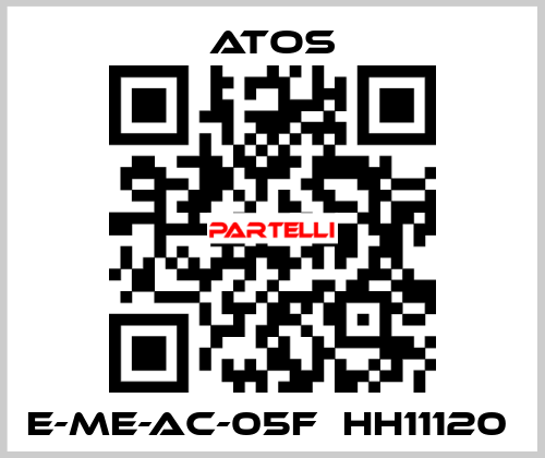 E-ME-AC-05F  HH11120  Atos