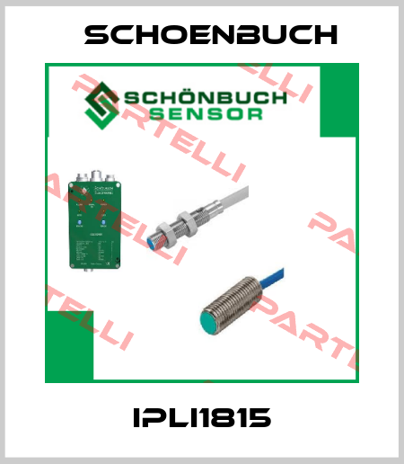 IPLI1815 Schoenbuch