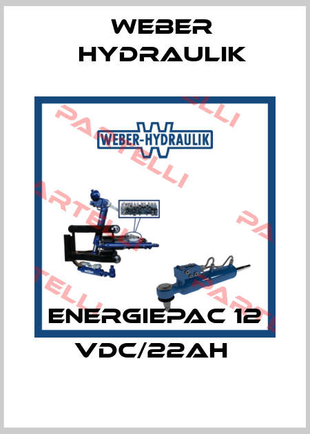 ENERGIEPAC 12 VDC/22AH  Weber Hydraulik