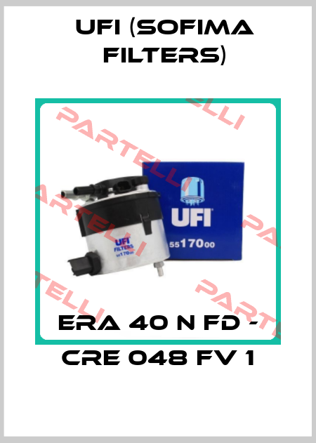 ERA 40 N FD - CRE 048 FV 1 Ufi (SOFIMA FILTERS)