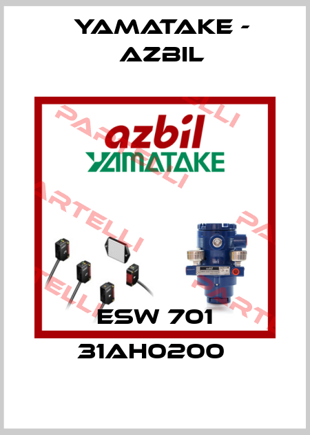ESW 701 31AH0200  Yamatake - Azbil