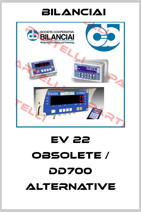 EV 22 obsolete / DD700 alternative Bilanciai