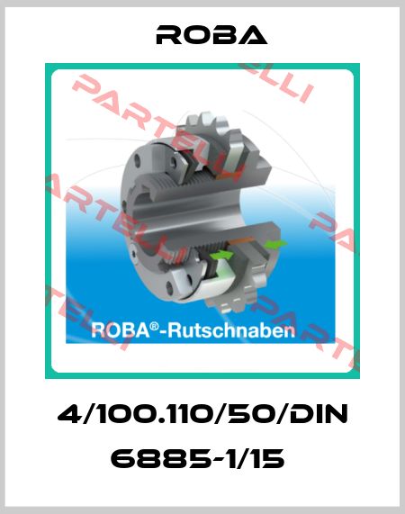 4/100.110/50/DIN 6885-1/15  Roba