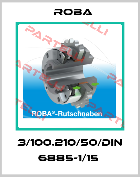 3/100.210/50/DIN 6885-1/15  Roba