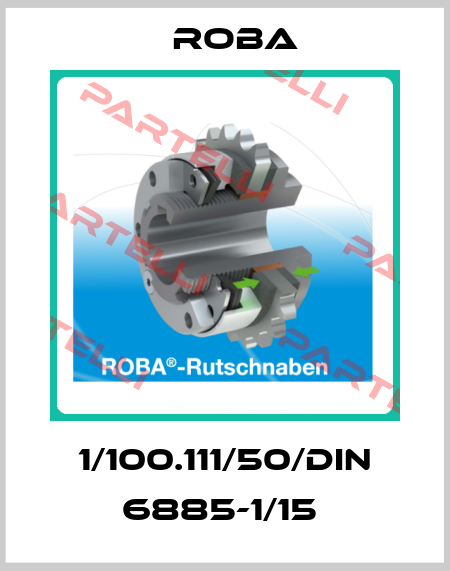 1/100.111/50/DIN 6885-1/15  Roba