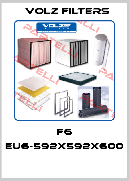 F6 EU6-592X592X600  Volz Filters