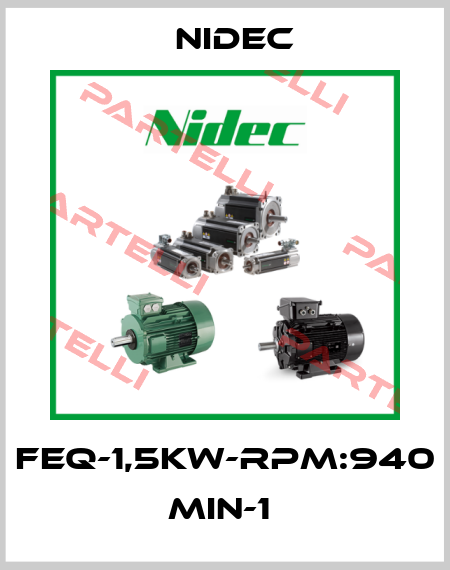 FEQ-1,5KW-RPM:940 MIN-1  Nidec