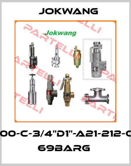FF100-C-3/4"D1"-A21-212-CN2 69BARG  Jokwang