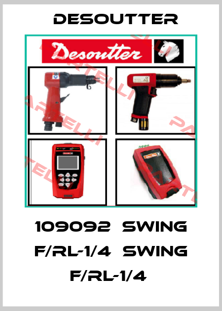 109092  SWING F/RL-1/4  SWING F/RL-1/4  Desoutter
